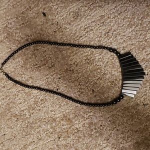 Magnatite stone necklace